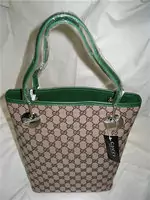 femmes gucci discount sac 2013 bon sac zc1719 abricot vert 32cmx31cmx10cm